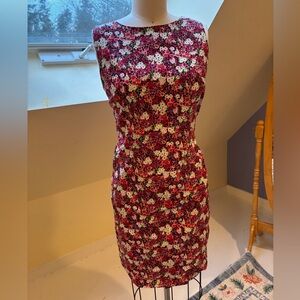 Floral vintage style dress